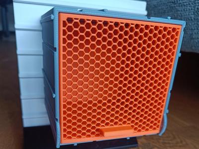 Box 100x100x100 Hex – Modular Storage Drawer
