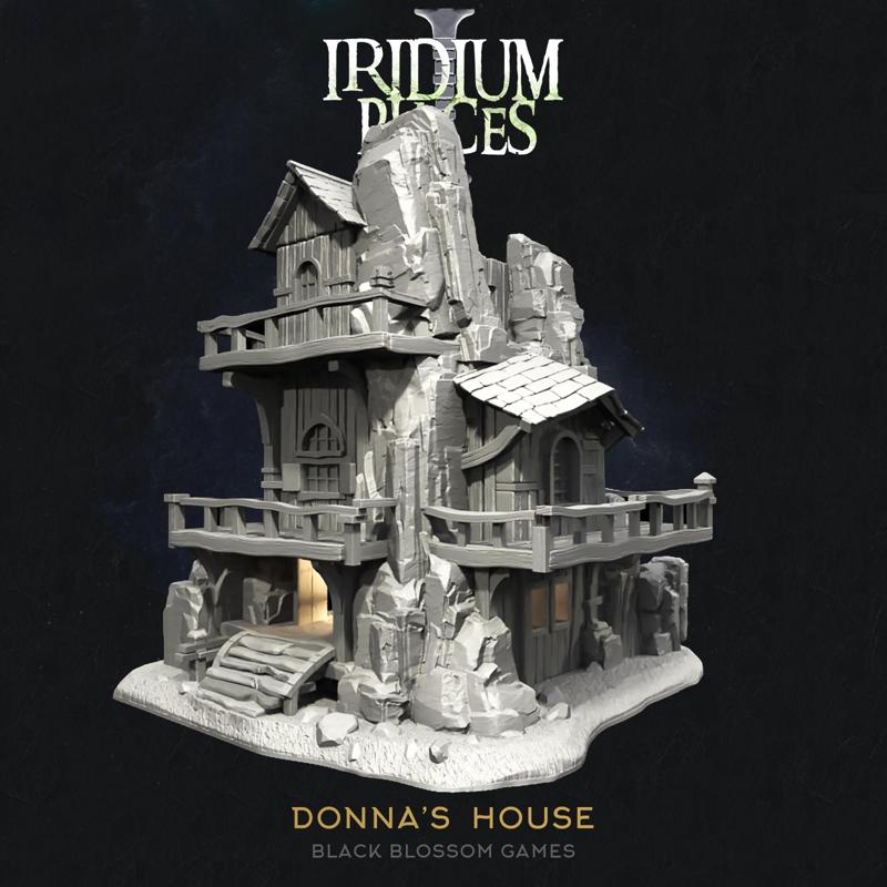 IDP01S08 Donna’s House :: Iridium Places 1 :: Black Blossom Games