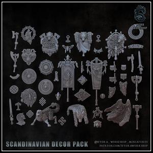 Scandinavian decor pack