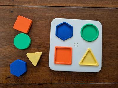 Magnetic Shapes Puzzle for Toddlers and Babies   