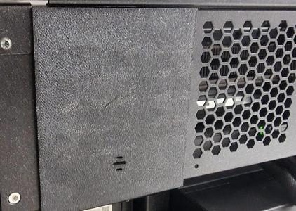 Prusa XL Back Honeycomb blocker   