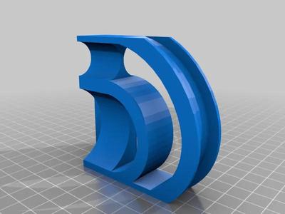 Flashforge Creator Pro (& other Makerbot Clones) Rear Mounted Filament Guide   