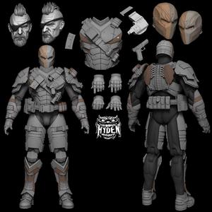 deathstroke armor and heads