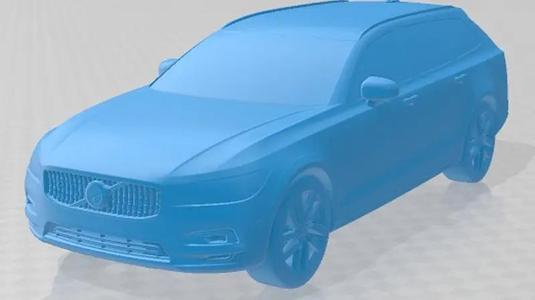 Volvo V90 Cross Country 2020 Printable Car