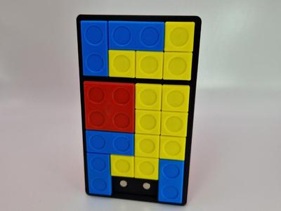 Moving Red Block Puzzle – Magnetic Edition