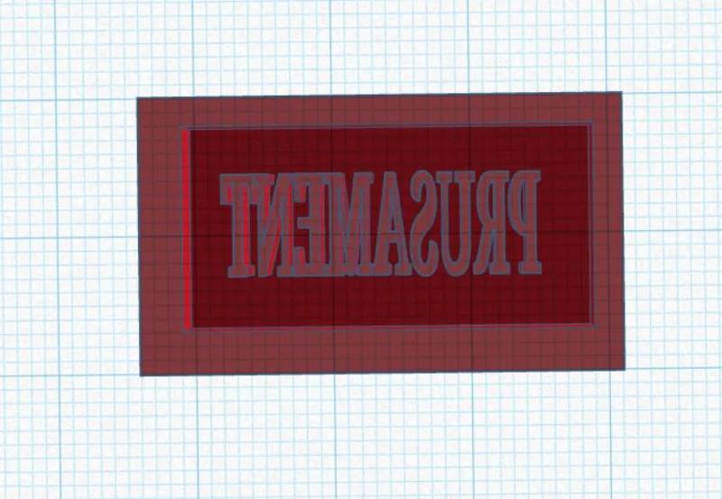 Prusament stamp   