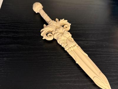 Floral Throwing Dagger
