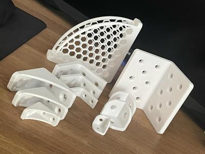 Assortment of corner furniture connectors