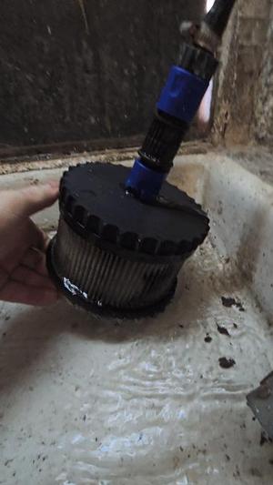 Scheppach AV20 Ash Vacuum Filter Cleaner Gardena Adapter