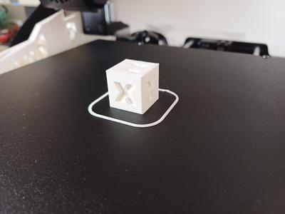 XYZ axis test cube (20mm)
