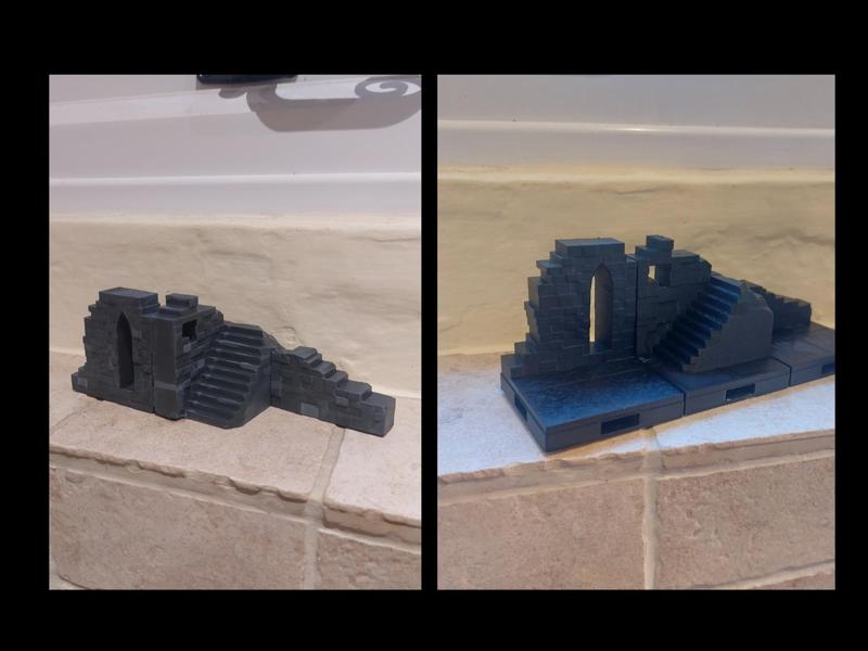 Terrain Set 1 – Gothic Ruin – DnD D&D 40K Openlock