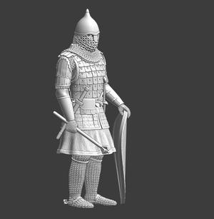 Kievan-Rus Medieval warrior from Ukraine