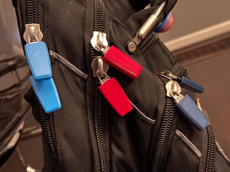 High Sierra Backpack Zipper Pull Cover/Identifier