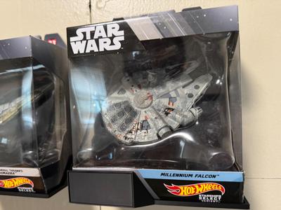 Hotwheel Starwars Starship Select Shelf
