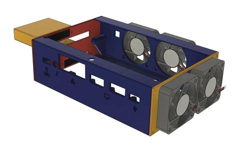 GMKTec G9 Open Case (1U high)   