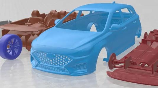 Hyundai I30 N 2021 Printable Car