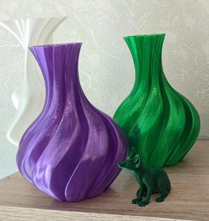 Spiral vase flover