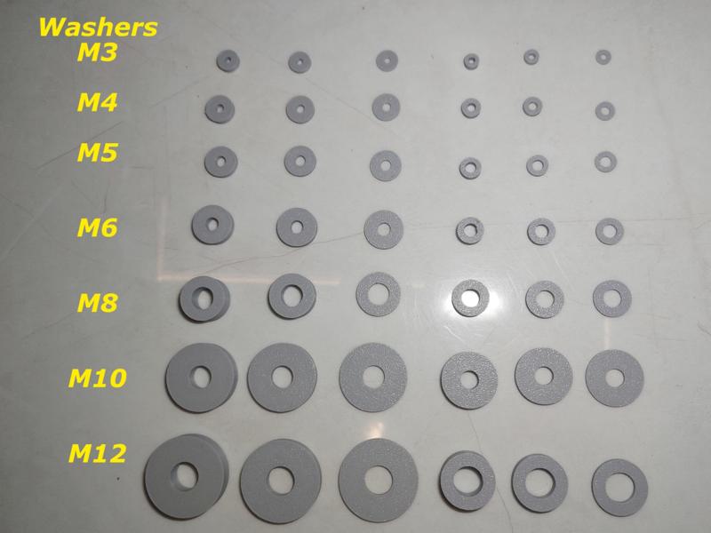 Washers M3 M4 M5 M6 M8 M10 M12