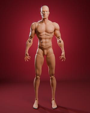 Atlas BJD doll body