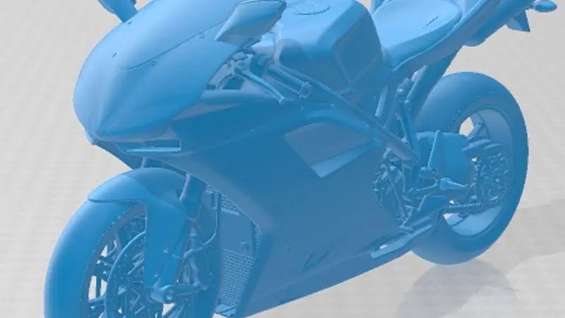 Ducati 1198 Printable Motorbike