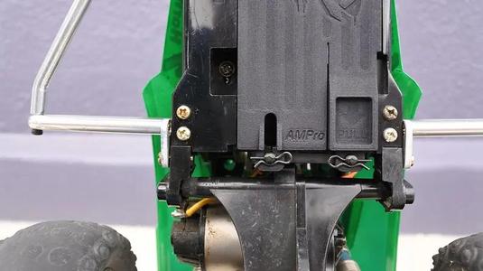 Tamiya Hornet Battery Retainer Door and Trans Brace