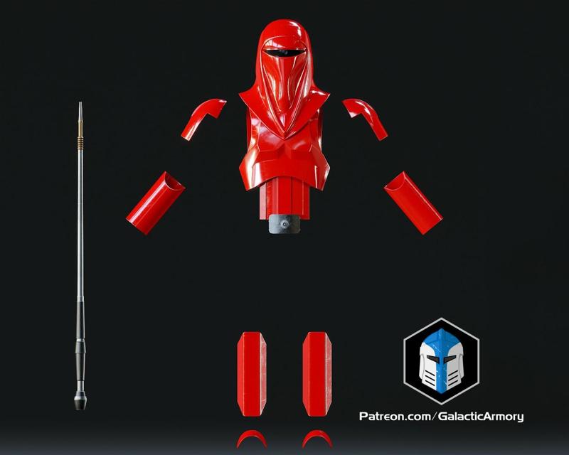Royal Guard Armor and Weaponry – 3D Print Files