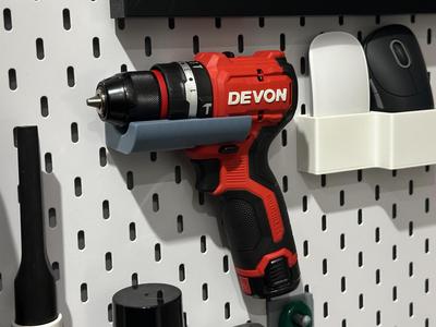 DAYU DEVON Electric Drill 5208/5209 Pegboard Mount for IKEA SKADIS 2mm/5mm