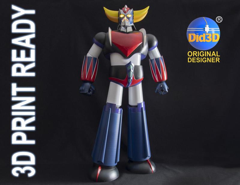 GRENDIZER Goldorak HQ 70Cm 3D Print