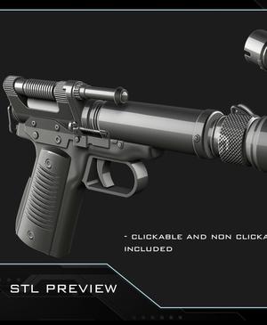 Kay Vess blaster with clickable trigger