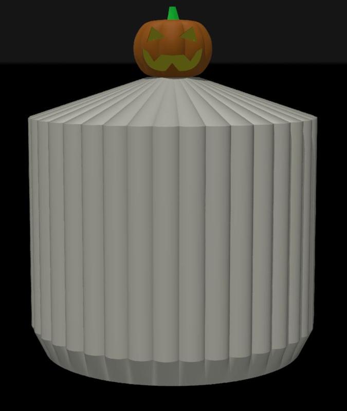 Jack-o’-Lantern – Jar Top Handle