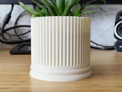 Greek column Pot and Planter – Ancient design – Vase mode