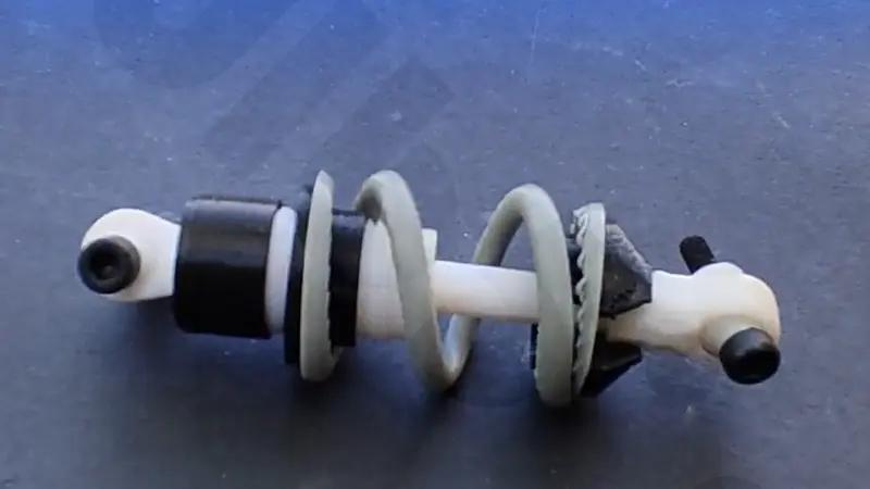 MyRCCar 100% 3D Printable 1/10 RC Car Standard Shocks without oil, including springs, from 55mm to 100mm