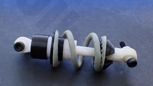 MyRCCar 100% 3D Printable 1/10 RC Car Standard Shocks without oil, including springs, from 55mm to 100mm