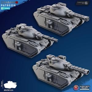 Main Battle Tank (Plasma, Laser, Tesla)