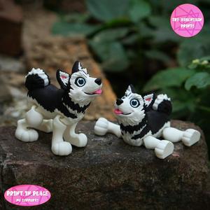 November Exclusive Flexi Husky Dog