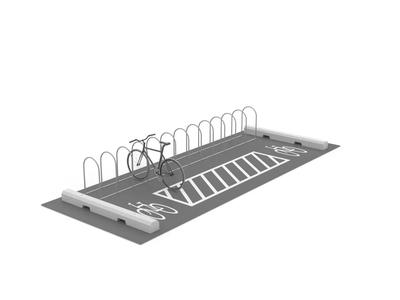 Scale Bike Corral   
