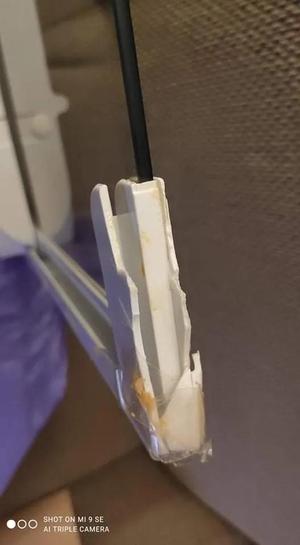 Refrigerator shelf repair   