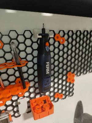 HSW honeycomb holder for the ferm CTM1024 Dremel clone   
