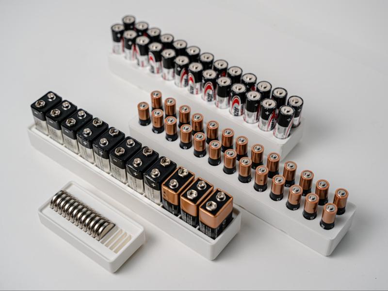 Gridfinity – Battery Holders