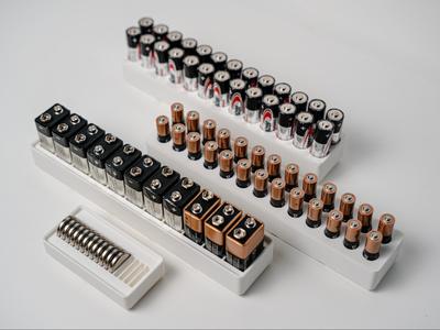 Gridfinity – Battery Holders