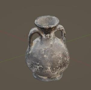 Etruscan vase faithful reproduction