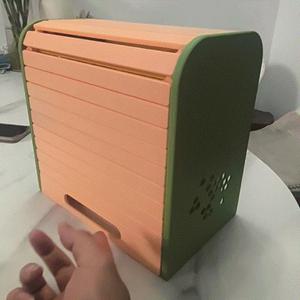 Sliding door cup holder
