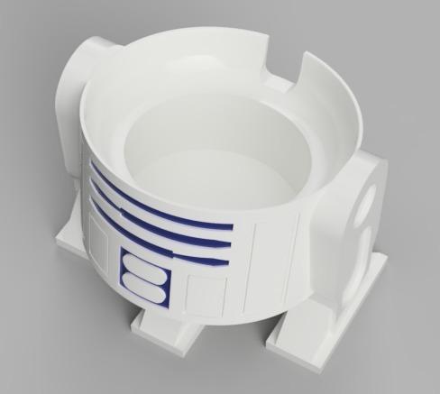R2D2 Google Home Mini – Hollow Body