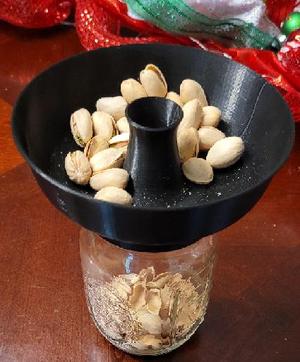 Pistachio Bowl Mason Jar Top