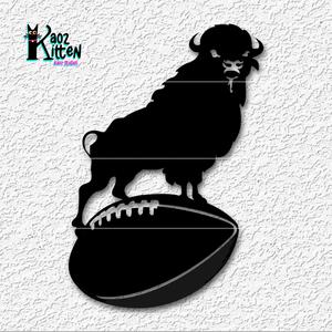 buffalo on football wall art buffalo bills wall decor