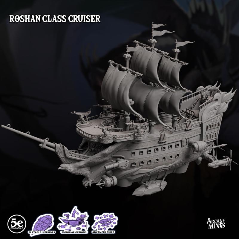 Airship – Roshan Class Cruiser