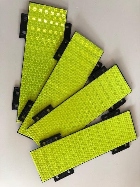 Reflectors for bicycle bastkets / Reflektoren für Fahrradkörbe