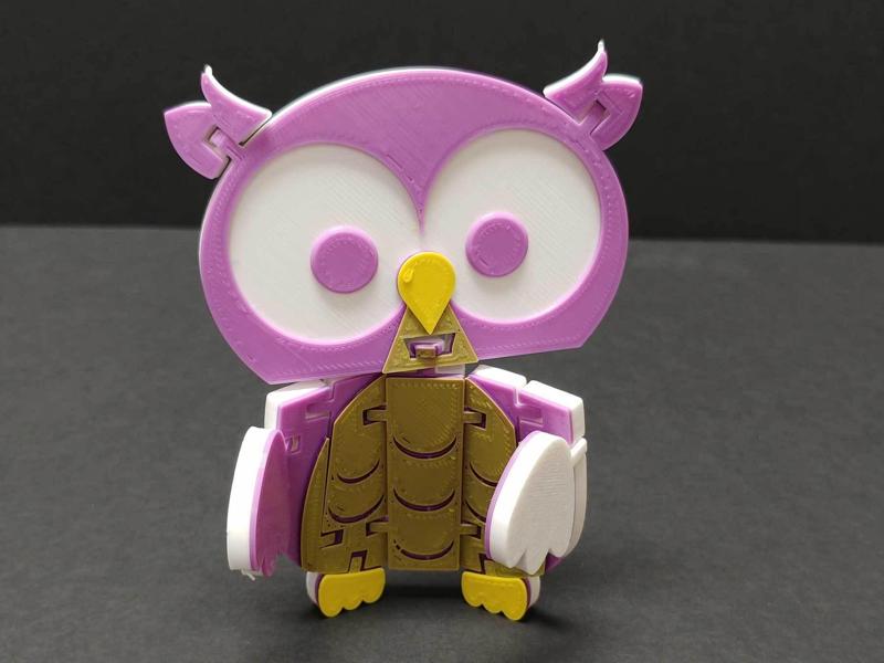 Flexi Articulated Owl