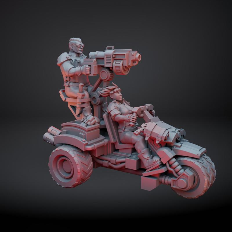 Wasteland Combat Tricycle