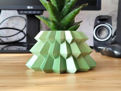 Christmas Tree Pot and Planter – Vase mode design